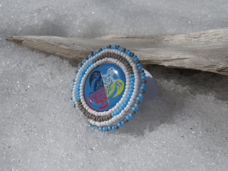 Tanya Keech, Homespun Naturals by Tanya, dreamcatchers, beadwork, Indigenous artist, first nations, craft maker, crafts, indigenous arts collective of canada, pass the feather.